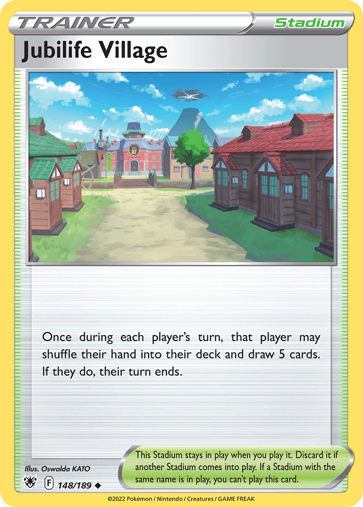 Jubilife Village, carta 148 de Astral Radiance