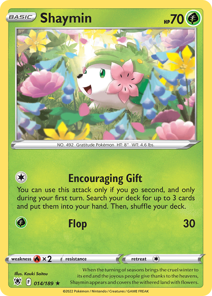 Shaymin, carta 014 de Astral Radiance
