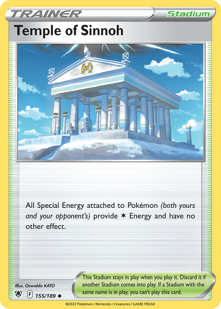 Temple of Sinnoh, carta 155 de Astral Radiance