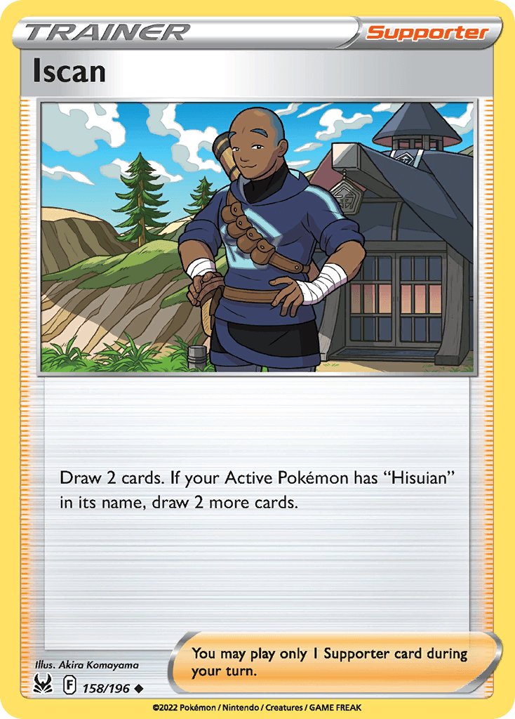 Iscan, carta 158 de Lost Origin