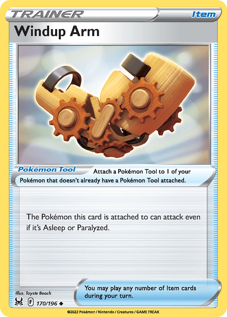 Windup Arm, carta 170 de Lost Origin
