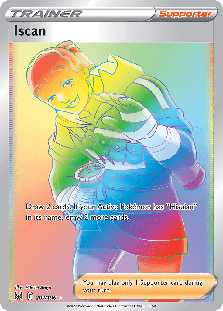 Iscan, carta 207 de Lost Origin