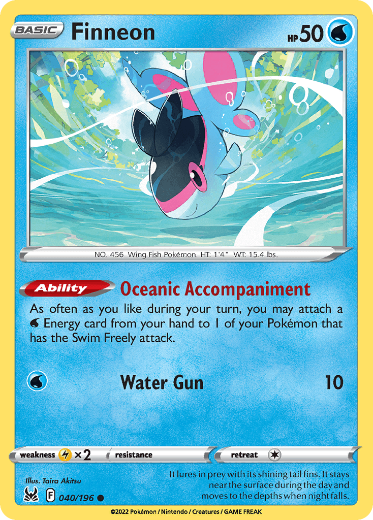 Finneon, carta 040 de Lost Origin