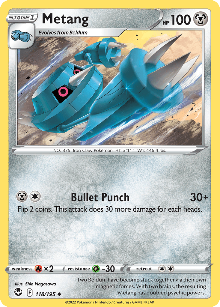 Metang, carta 118 de Silver Tempest