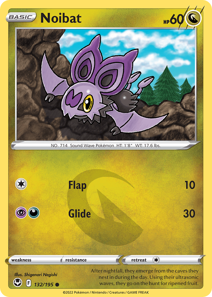 Noibat, carta 132 de Silver Tempest