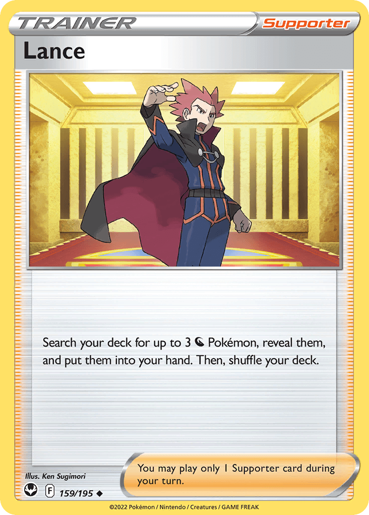 Lance, carta 159 de Silver Tempest