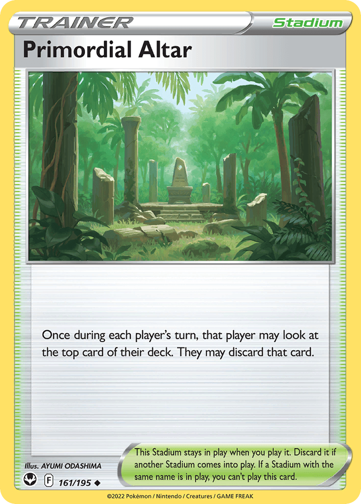 Primordial Altar, carta 161 de Silver Tempest