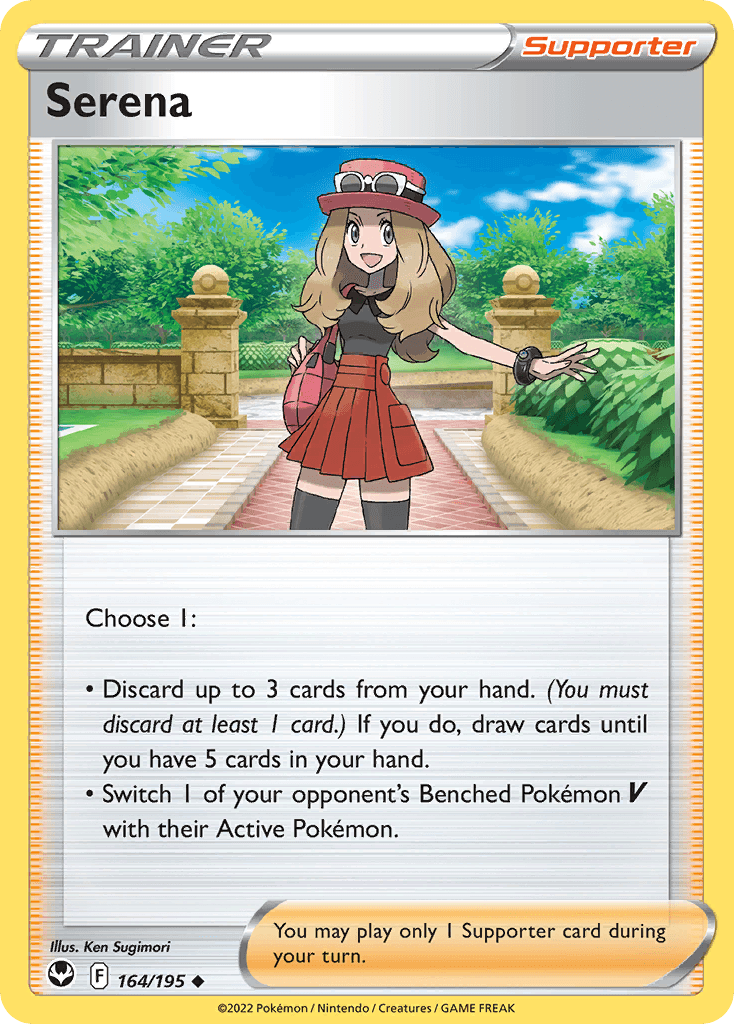 Serena, carta 164 de Silver Tempest