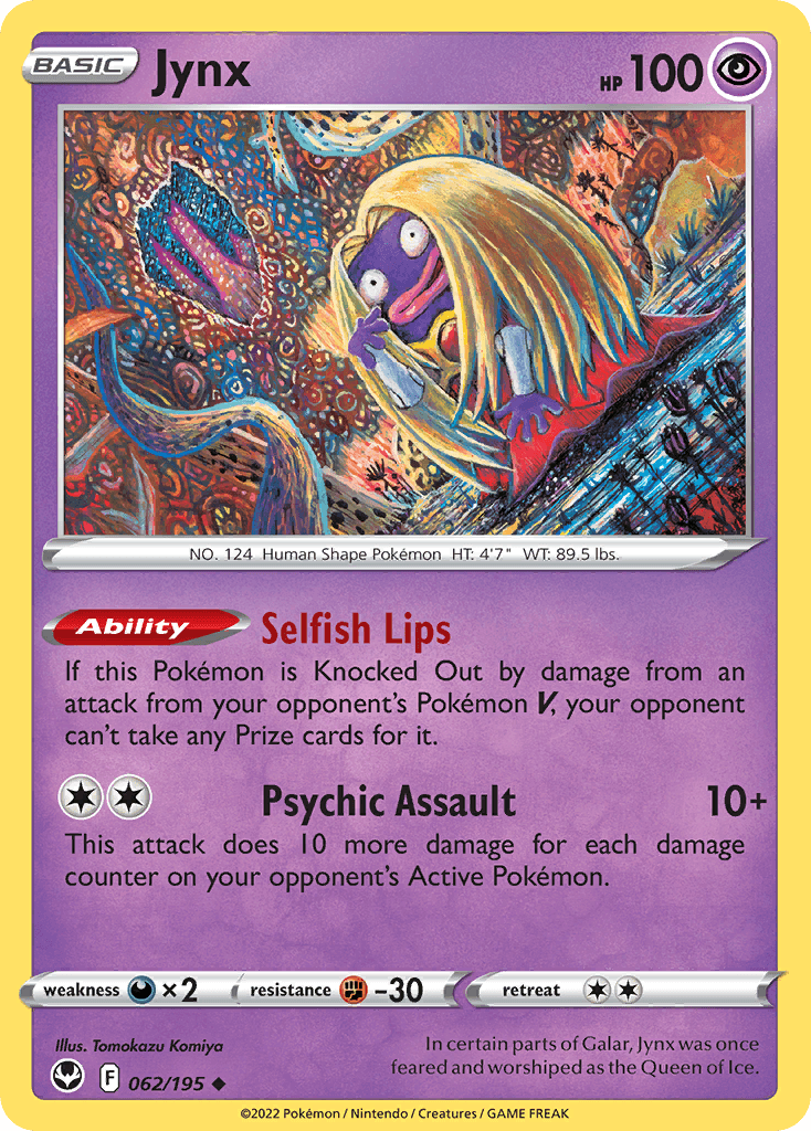 Jynx, carta 062 de Silver Tempest