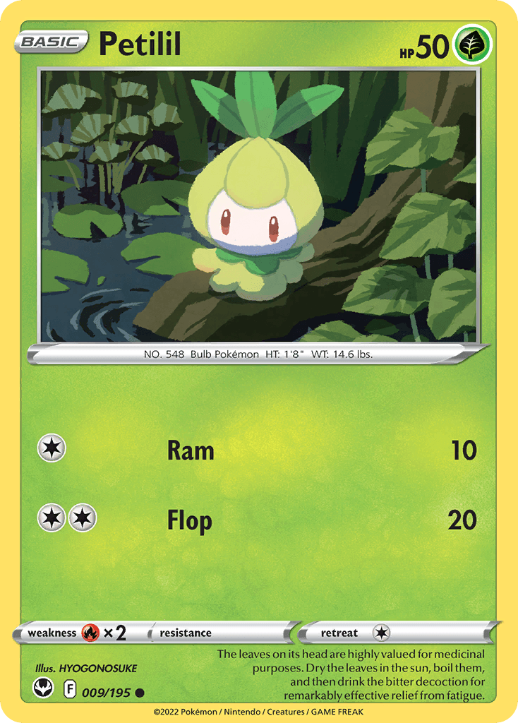 Petilil, carta 009 de Silver Tempest
