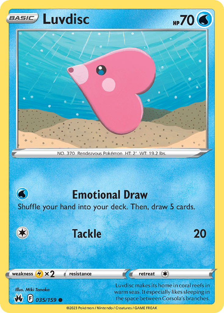 Luvdisc, carta 035 de Crown Zenith