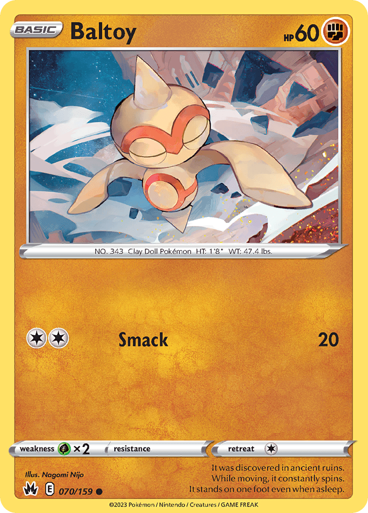 Baltoy, carta 070 de Crown Zenith