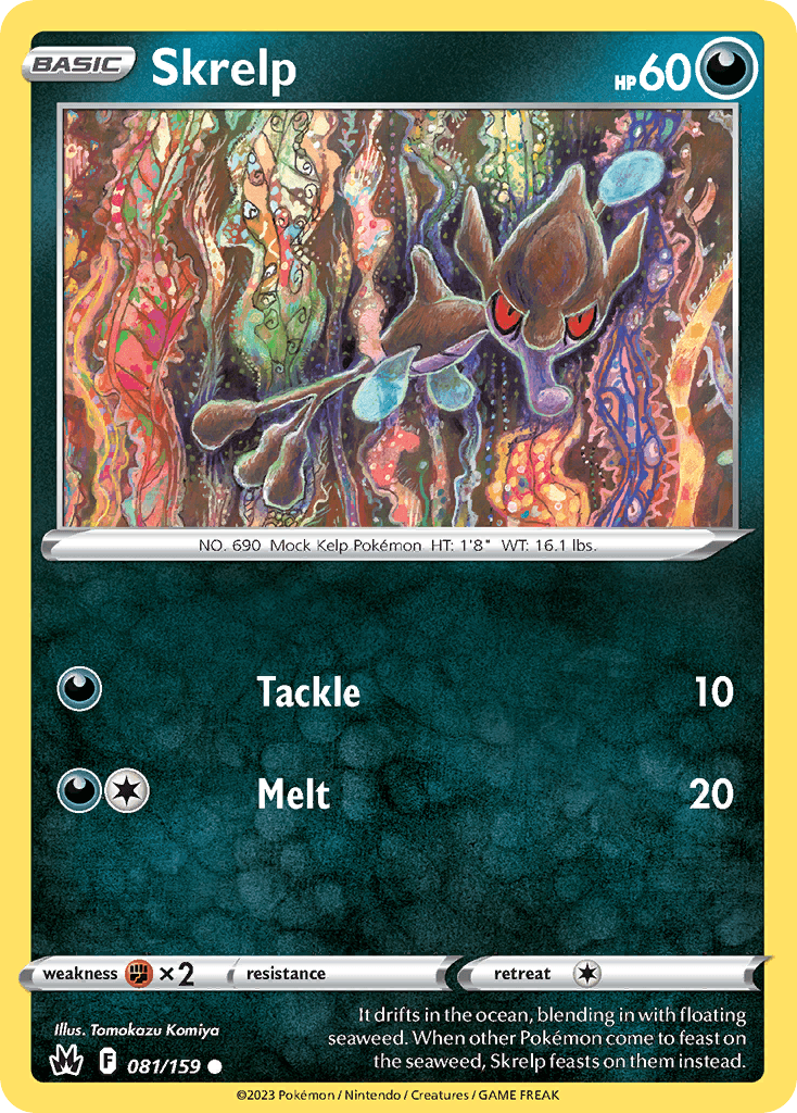 Skrelp, carta 081 de Crown Zenith