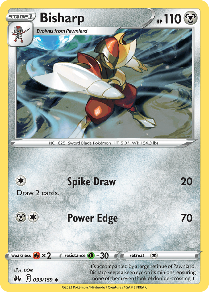 Bisharp, carta 093 de Crown Zenith
