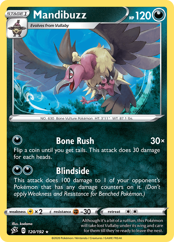 Mandibuzz, carta 120 de Rebel Clash