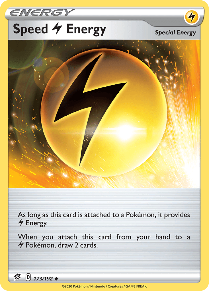 Speed Lightning Energy, carta 173 de Rebel Clash