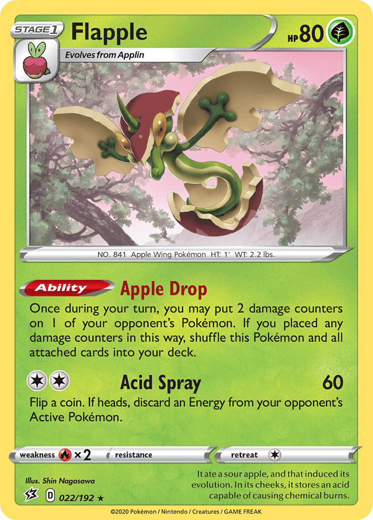 Flapple, carta 22 de Rebel Clash