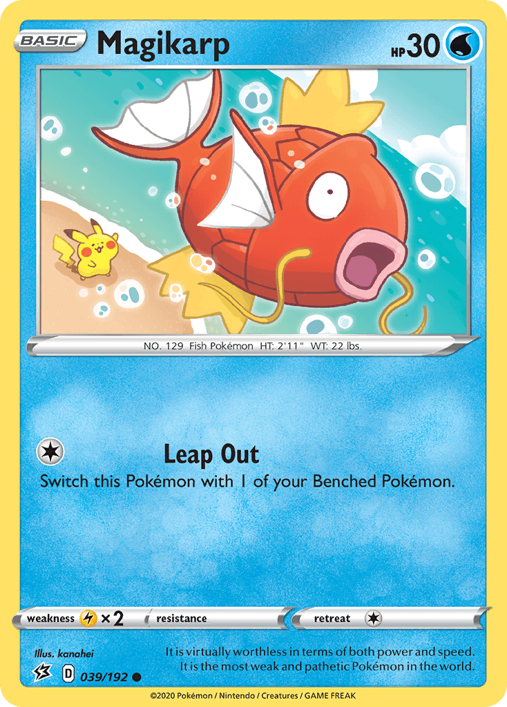Magikarp, carta 39 de Rebel Clash
