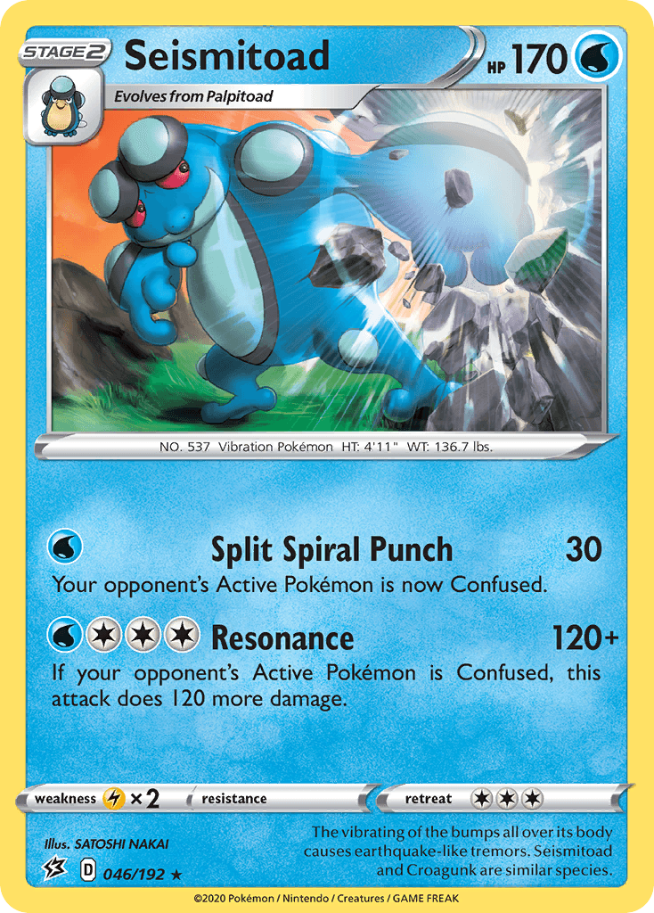 Seismitoad, carta 46 de Rebel Clash