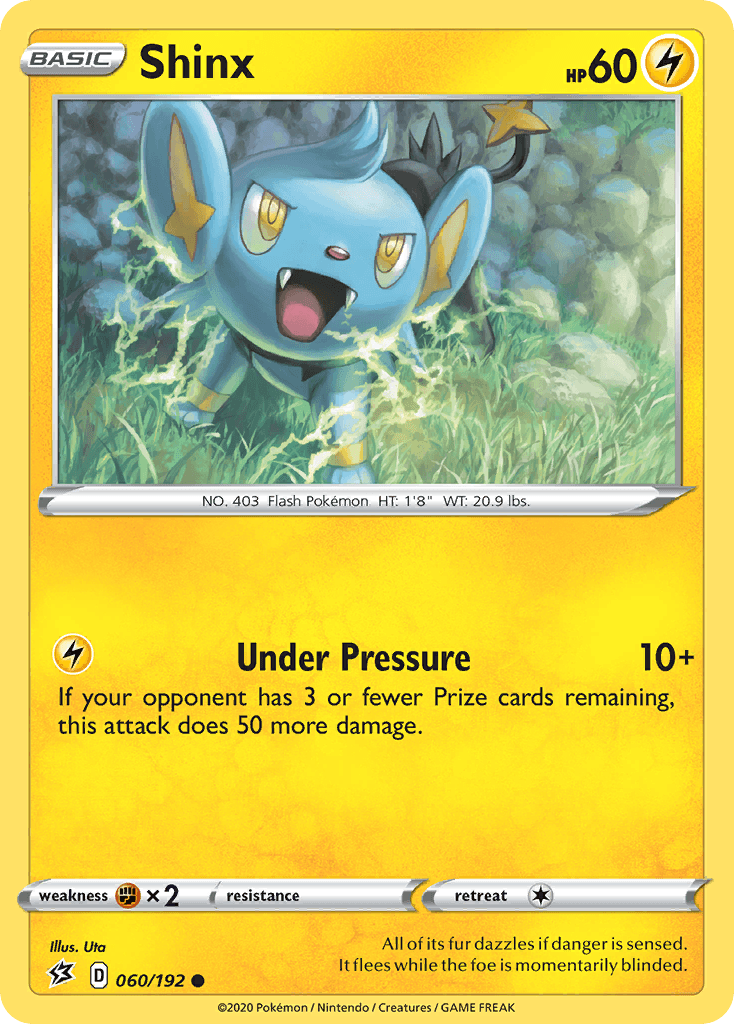 Shinx, carta 60 de Rebel Clash