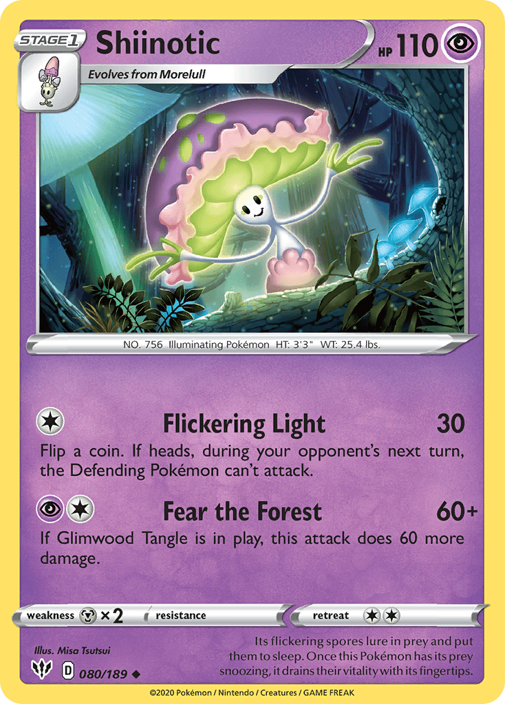 Shiinotic, carta 80 de Darkness Ablaze