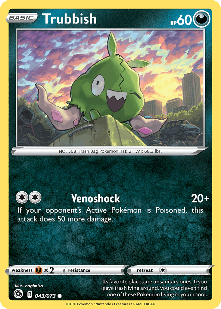 Trubbish, carta 43 de Champion's Path