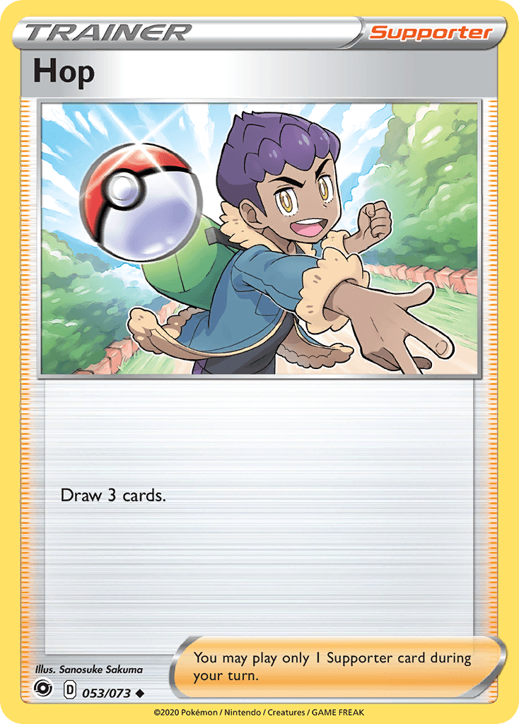 Hop, carta 53 de Champion's Path