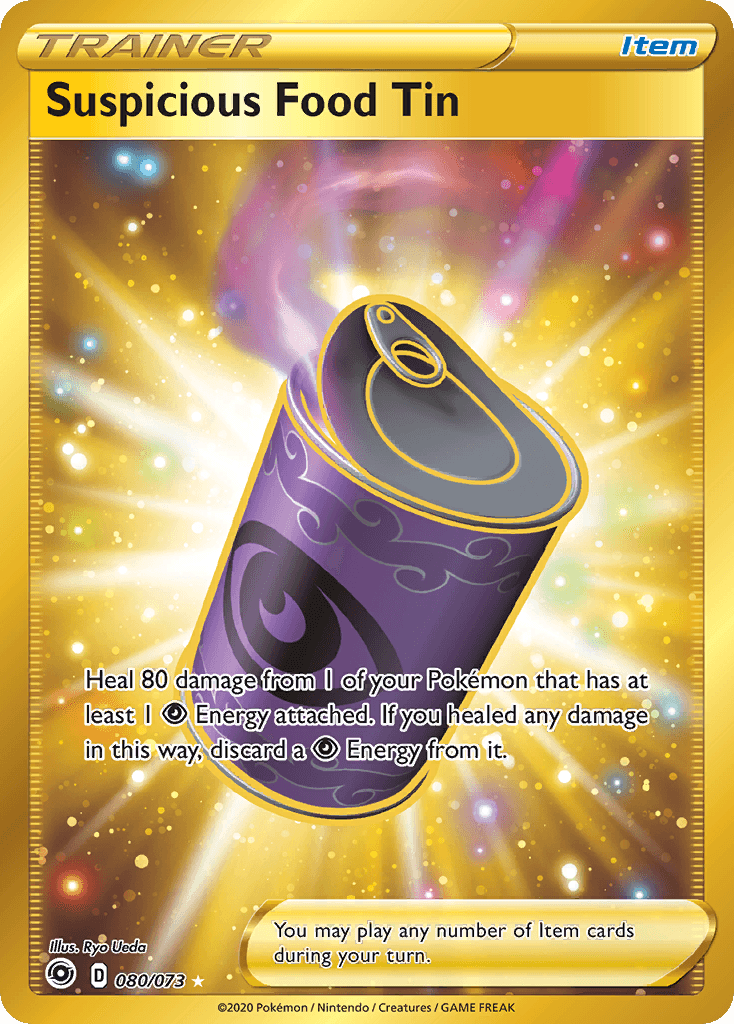 Suspicious Food Tin, carta 80 de Champion's Path