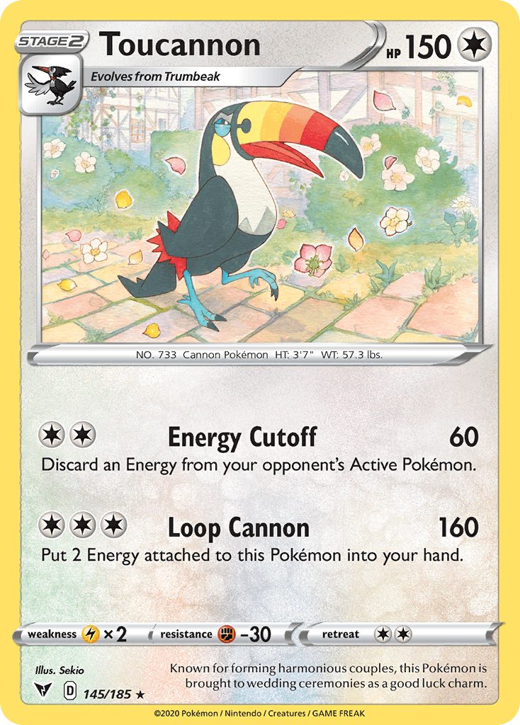 Toucannon, carta 145 de Vivid Voltage