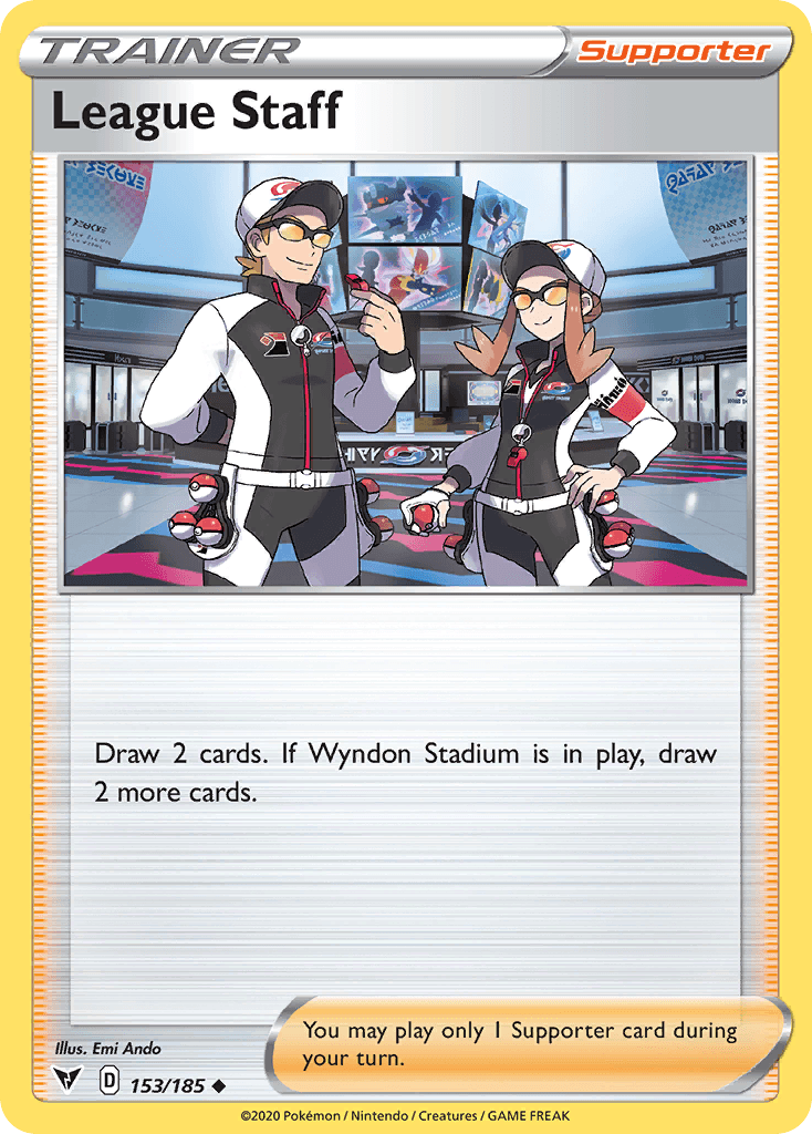 League Staff, carta 153 de Vivid Voltage