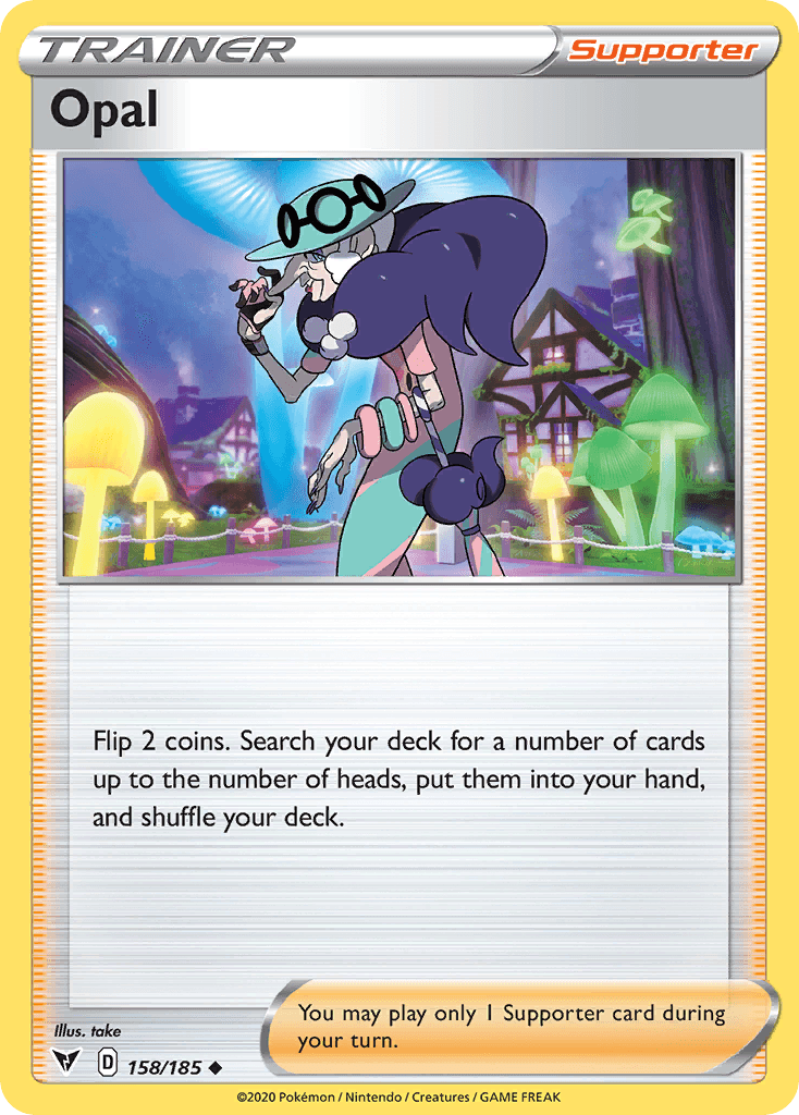 Opal, carta 158 de Vivid Voltage