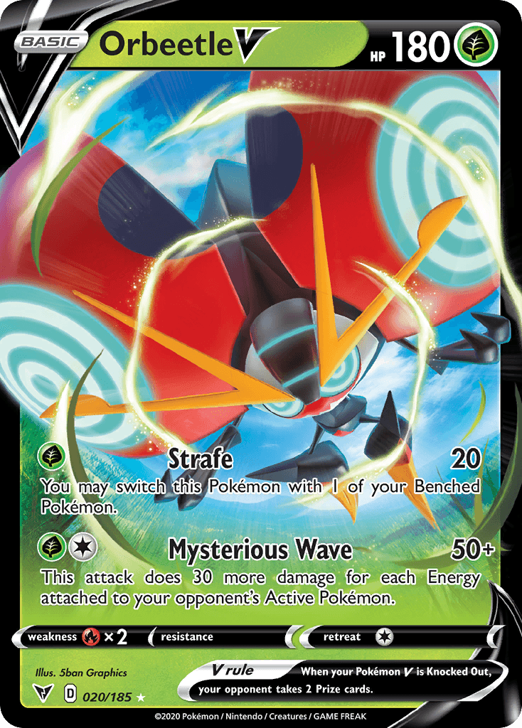 Orbeetle V, carta 20 de Vivid Voltage