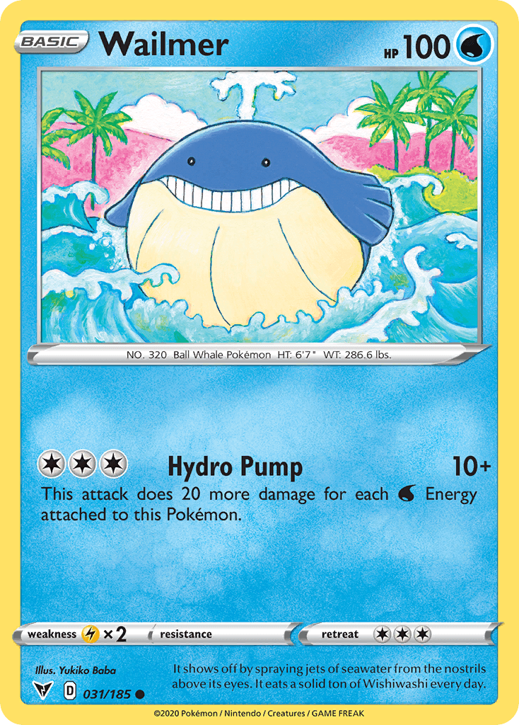 Wailmer, carta 31 de Vivid Voltage