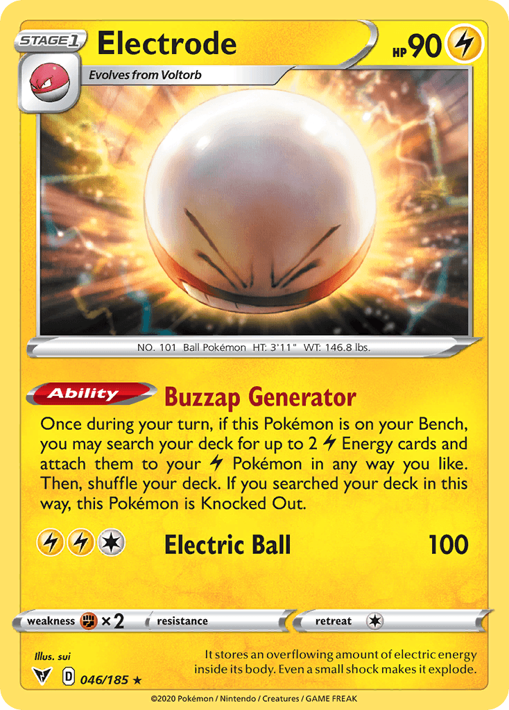 Electrode, carta 46 de Vivid Voltage