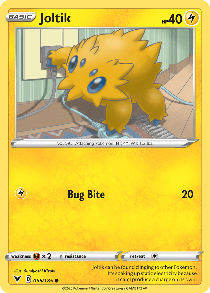 Joltik, carta 55 de Vivid Voltage