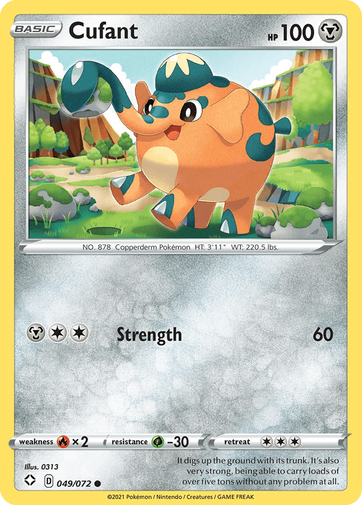 Cufant, carta 49 de Shining Fates