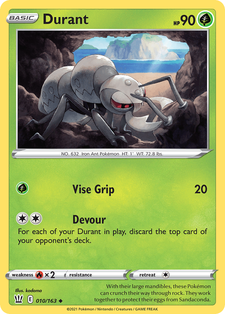 Durant, carta 10 de Battle Styles