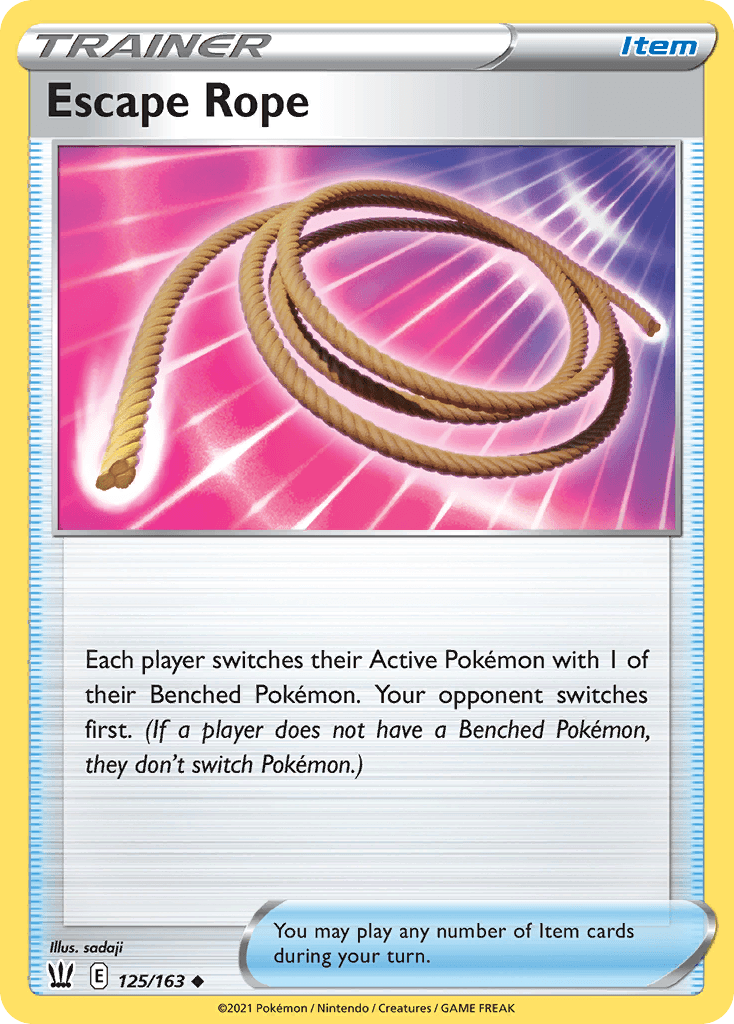 Escape Rope, carta 125 de Battle Styles