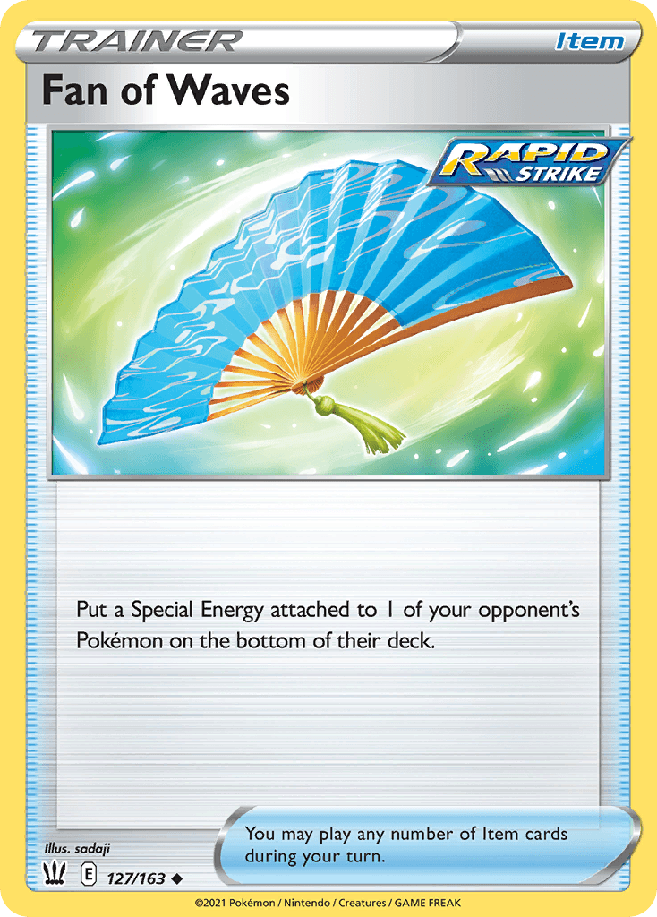 Fan of Waves, carta 127 de Battle Styles