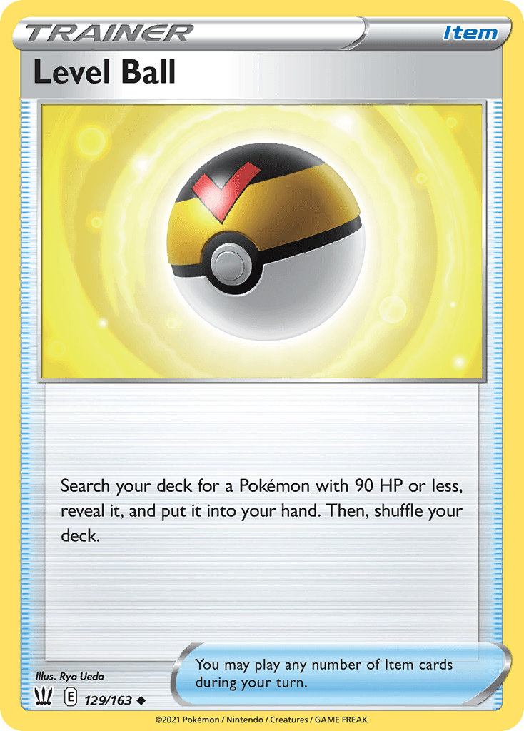 Level Ball, carta 129 de Battle Styles