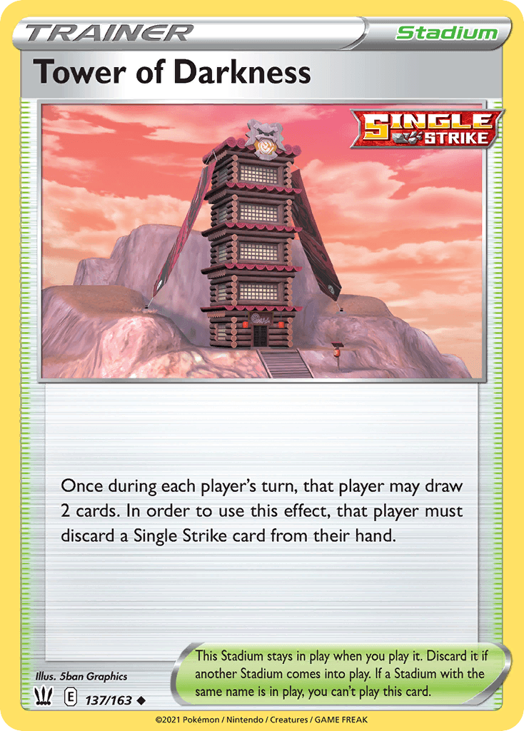 Tower of Darkness, carta 137 de Battle Styles