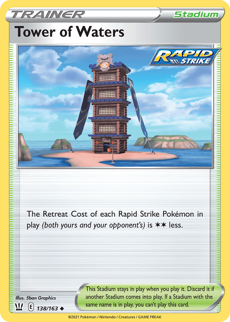 Tower of Waters, carta 138 de Battle Styles