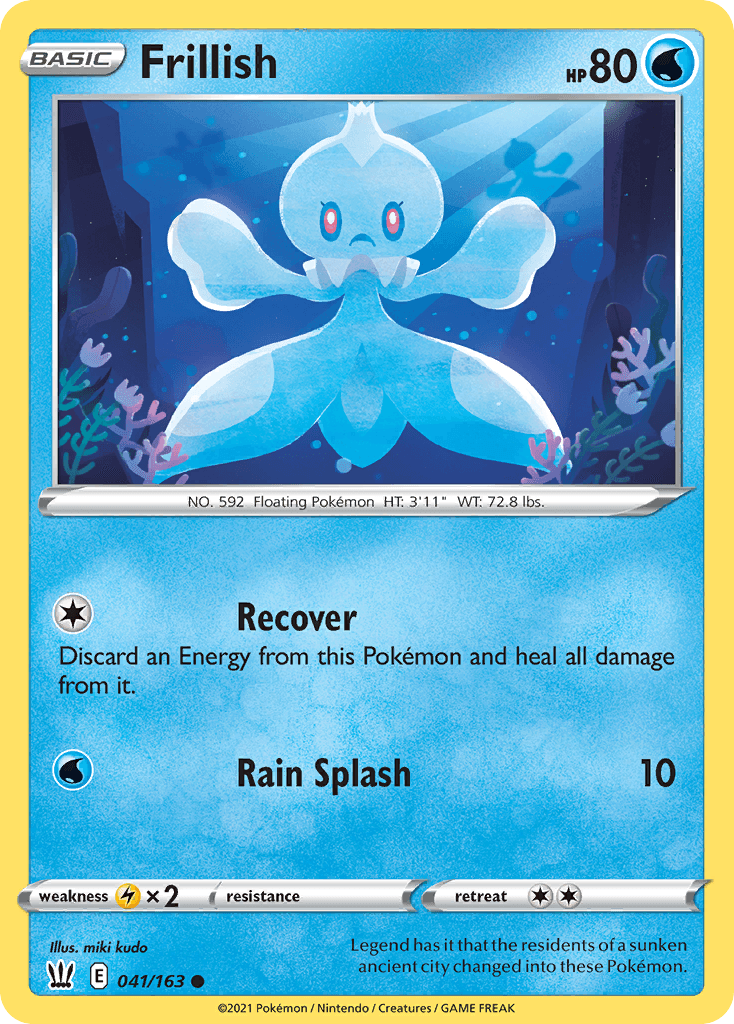 Frillish, carta 41 de Battle Styles