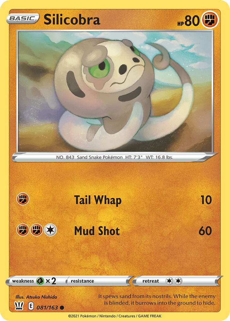 Silicobra, carta 81 de Battle Styles