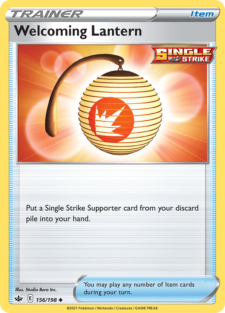 Welcoming Lantern, carta 156 de Chilling Reign