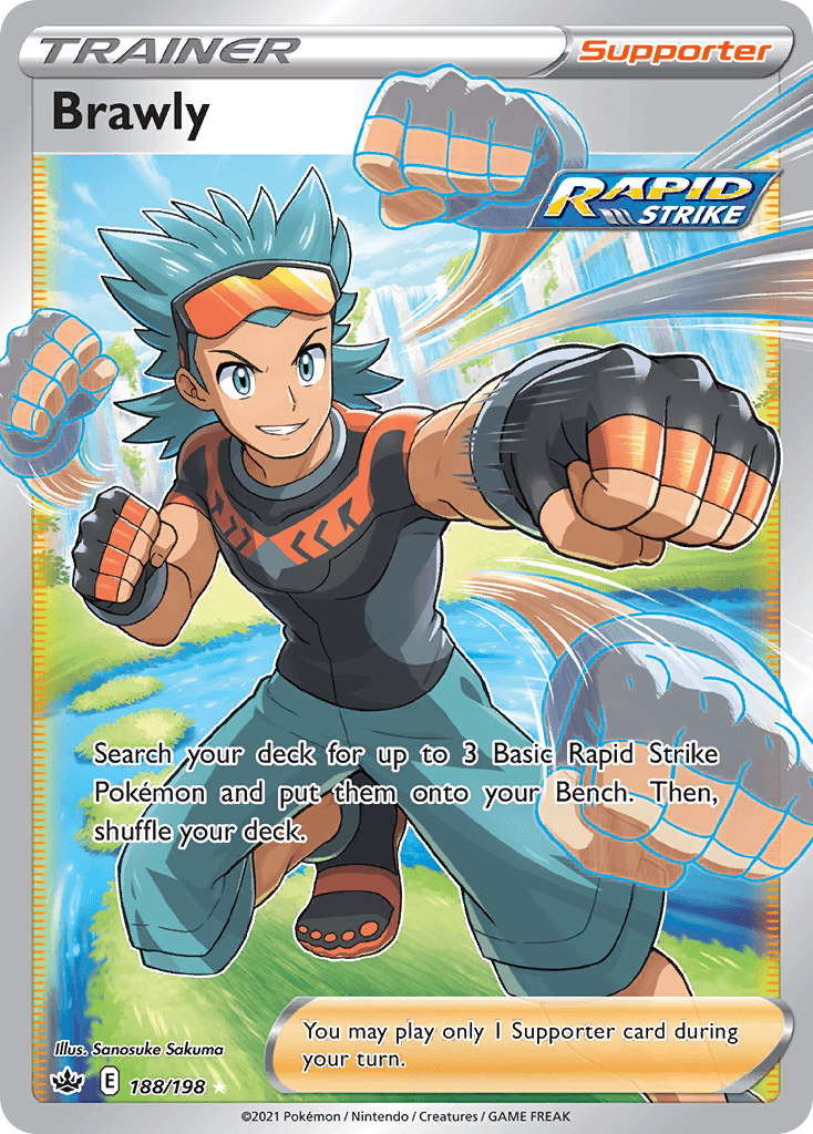 Brawly, carta 188 de Chilling Reign