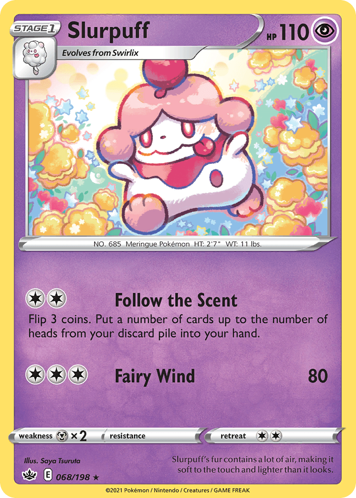 Slurpuff, carta 68 de Chilling Reign