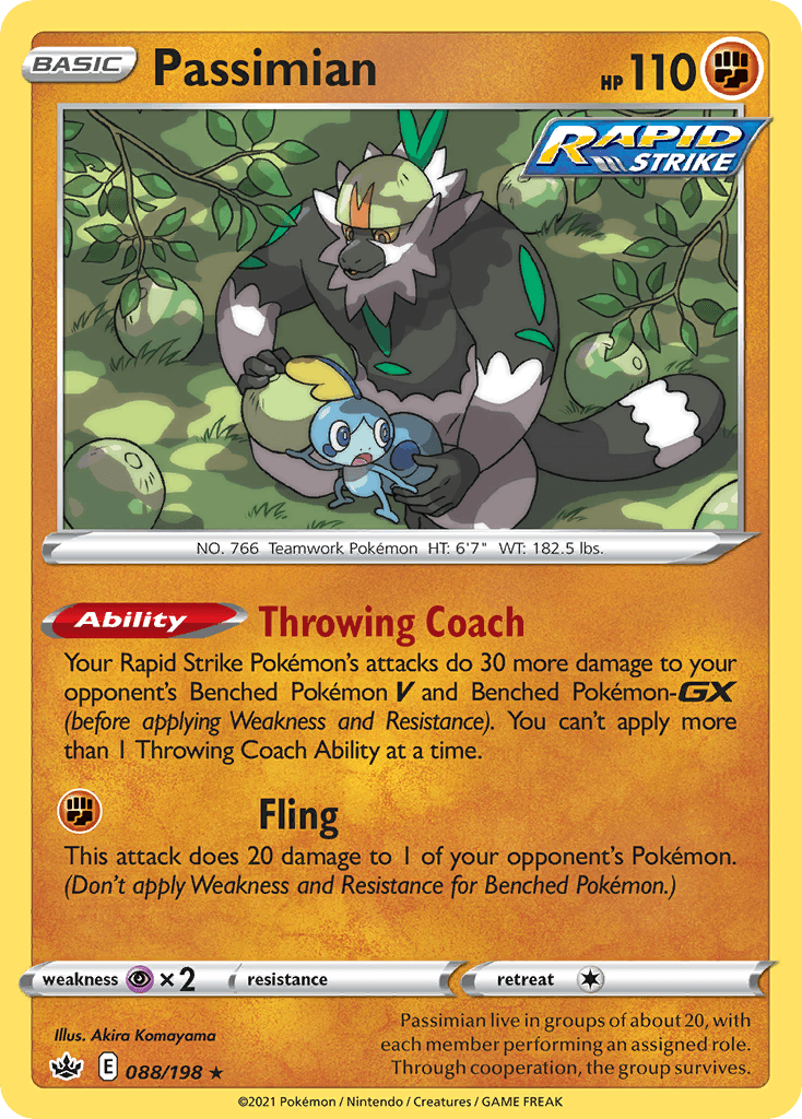 Passimian, carta 88 de Chilling Reign