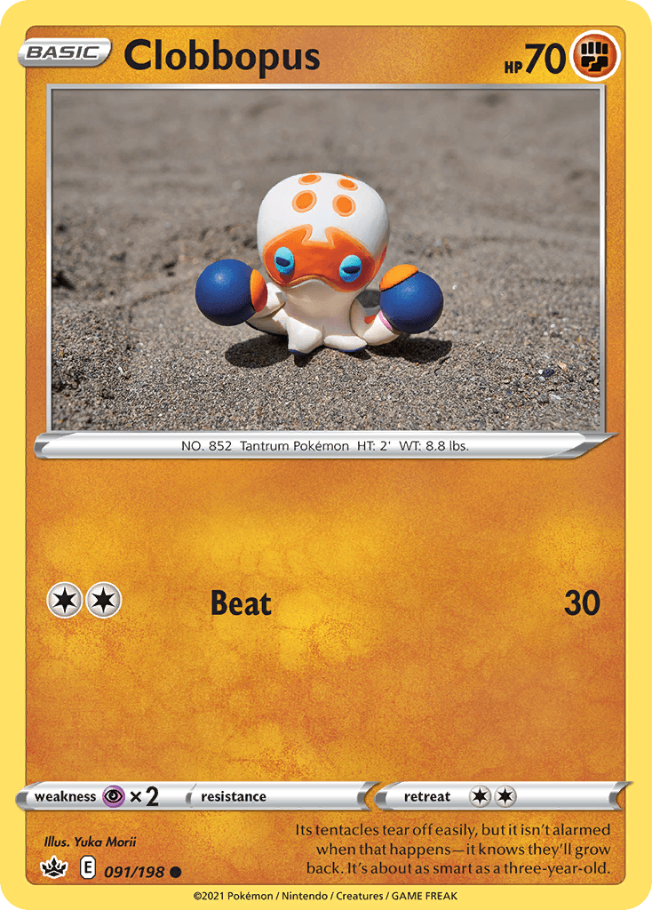 Clobbopus, carta 91 de Chilling Reign