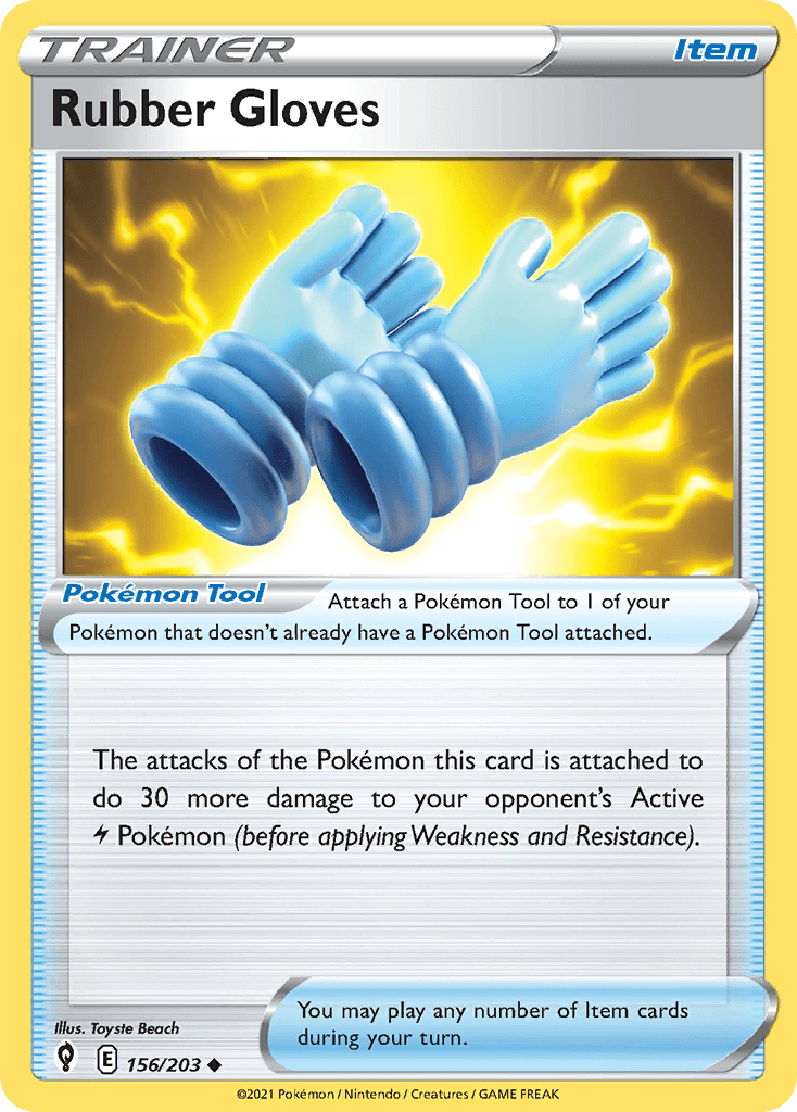 Rubber Gloves, carta 156 de Evolving Skies
